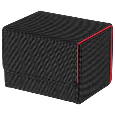 KAKOWELY Étui à Cartes Étui à Cartes Boîte de Rangement pour Cartes Boîte de Rangement pour Cartes à Collectionner Organisateur de Deck de Cartes Boîte de Collection de Cartes Porte-Cartes Étui de Rangement 4.06"X3.27"X3.07 Pouces