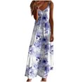 thumbnail image 2 of LSLJS Robes d'Été pour Femmes à Imprimé Sans Manches à Col Rond Robe Décontractée, Robe d'Été Robes de Plage d'Été, 2 of 5