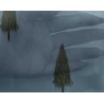 thumbnail image 3 of oneOone Georgette Viscose Fabric Tree Ikat Print Sewing Fabric BTY 42 Inch Wide, 3 of 3