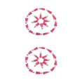 thumbnail image 2 of Ruiboury 100pack/lot Stand Out Unique Tassel DIY Tassel Accessory For Keychain Gifts Rose Red-Silver 2Set, 2 of 6