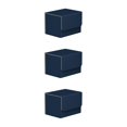 thumbnail image 4 of maskred Stylish and Secure Card Deck Storage Holder Organizer with Magnetic Closure TCG Display Blue 3Set, 4 of 6