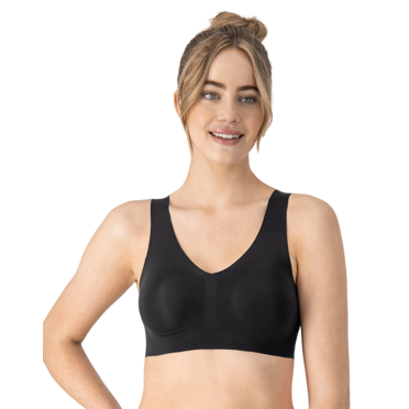 Hanes Soutien-Gorge Léger Invisible Embrace Anti-Humidité pour Femmes, m, Noir