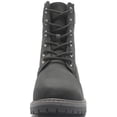 thumbnail image 2 of Women Work Boot Slip Resistant Lace-up Bootie Steel Toe Outdoor Shoes High Top Black 9, 2 of 6