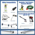 thumbnail image 4 of Feimier High-Pressure Stainless Steel Washer Wand with Quick Connect for Tough Cleaning, 4 of 10