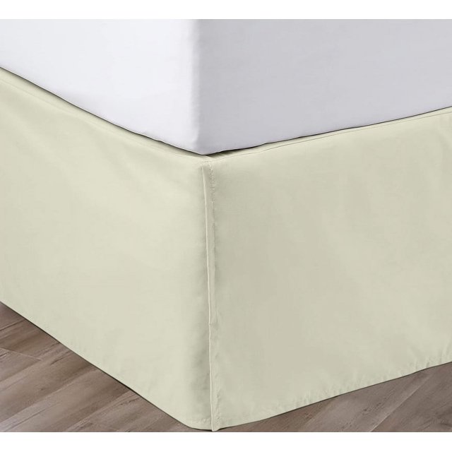 SGI Bedding 11 Inch Pleated Bed Skirt | Microfiber Bed Skirt | Fade Resistant, Wrinkle Free, Anti-static, Decorative, Extra Storage Space, Clutter-Free | King, Rust