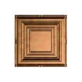 thumbnail image 1 of Fasade Easy Installation Portrait Antique Bronze Glue Up Ceiling Tile/ Ceiling Panel (12" X 12" Sample), 1 of 3