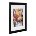 thumbnail image 4 of DesignOvation Leno 11" x 14" Matted to 8" x 10" Black Picture Frame, 4 of 7