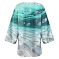 thumbnail image 4 of Nouveaux Hauts pour Femmes 2023 Mode Grande Taille Manches Longues Col Rond Blouse Imprimée Automne Chandail Décontracté Hauts Chemise Manches Longues pour Femmes, 4 of 5