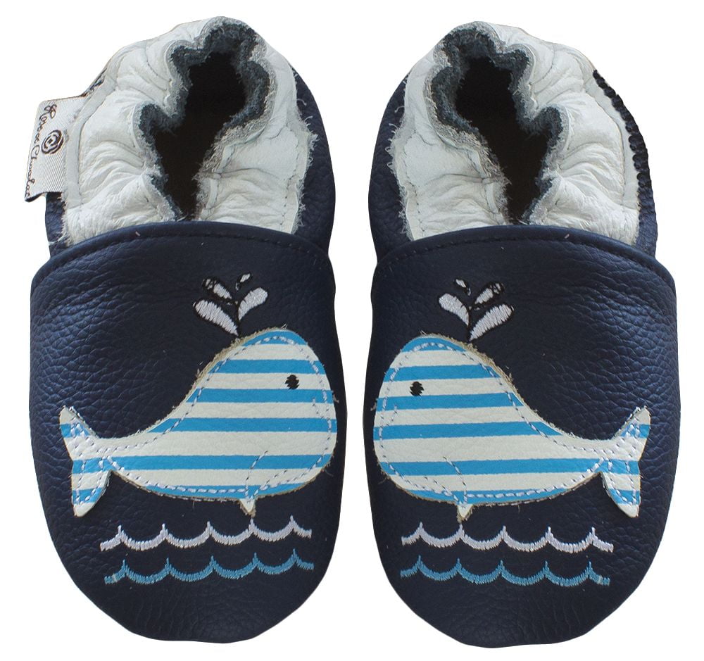 Rose et Chocolat ClassicZ Happy Whale Leather Shoe