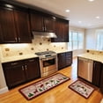 thumbnail image 3 of EQWLJWE Christmas Kitchen Mats for Floor,Christmas Kitchen Rugs Set of 2,Christmas Kitchen Rugs and Mats for Floor Non-Slip Backing Mat,Christmas Kitchen Decor,Anti Fatigue Kitchen Rug with Runner, 3 of 8
