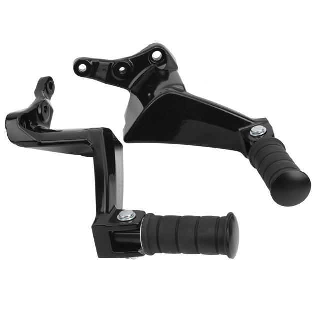 Aqxreight - Motorcycle Footpegs,Aluminum Footpegs Anti-Slip Foldable Foot Rest