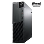 Lenovo Thinkcentre SFF Desktop PC Computer Intel Core i5 4570 8GB RAM 256GB SSD Windows 11 Home NEW Keyboard, mouse, USB WiFi Refurbished