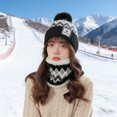 thumbnail image 5 of Rechargeable Heated Hat And Scarf Combo For Winter Outdoor Activities With Adjustable Warmth Workout for Home Club for Exercise Exercise Room Resistance Bands Set with Handles Abdomen Work Out Room, 5 of 5