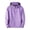 Violet, variante sur VEKDONE Manteaux d'Extérieur pour Femmes Grande Taille Décontractés de Sport Imperméables Coupe-Vent avec Poches Couleur Unie Coupe-Vent de Montagne Randonnée à Capuche Manteaux Violet TTG