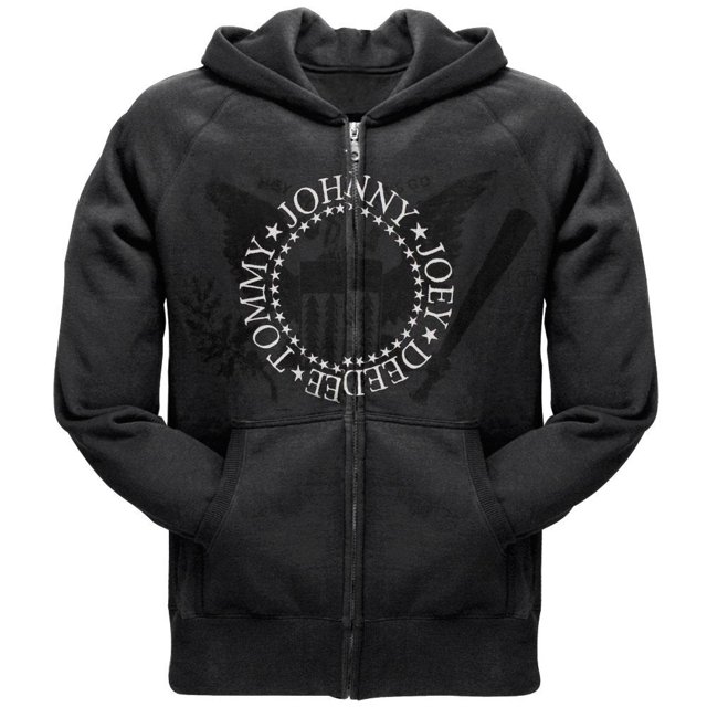 Ramones - Sweat à Capuche à Fermeture à Glissière Premium Seal