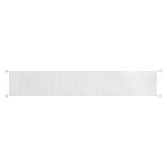 Better Homes & Gardens Chunky Woven Table Runner - White - 14" x 90" - 100% Cotton