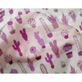 thumbnail image 5 of oneOone Silk Tabby Fabric Leaves & Floral Block Fabric Prints By Yard 42 Inch Wide, 5 of 5