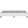 thumbnail image 4 of vidaXL Bed Frame White 137x190 cm Full Faux Leather, 4 of 6