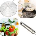 thumbnail image 4 of Acier Inoxydable Longue Poignée Maille Tamis Draineur Tamis Passable Cuillère Outil de Cuisine, 4 of 8