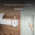 thumbnail image 4 of 61 Ringtones Wireless Doorbell Chime, Long Range 500ft Smart Doorbell with IP66 Waterproof Button, Easy Plug Play Installation for Home Office Villa, White, 4 of 7