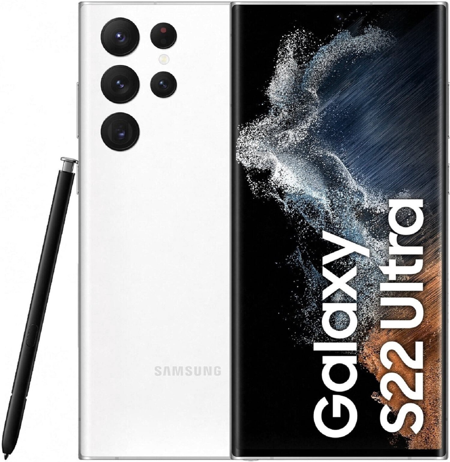 Refurbished Samsung Galaxy S22 Ultra 5G - 128GB – White – 108MP