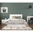 thumbnail image 1 of Nexera Malaga 3 Piece Bedroom Set, White, 1 of 4