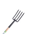 thumbnail image 4 of Expert Gardener Hardwood D-Handle 4-Tine Spading Fork, 4 of 7
