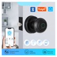 thumbnail image 2 of Door Lock, Tuya Smart Door Lock Biometric Fingerprint Lock Smart Home Door Knob with USB-C Emergency Charging Security Protection ,Easy to Install, 2 of 7