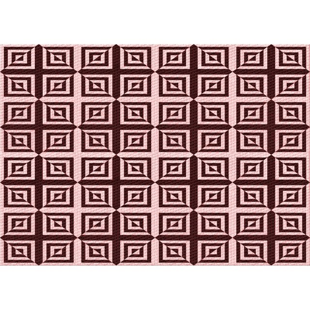 Ahgly Tapis Rectangulaire Lavable en Machine Intérieur Transitionnel Rose, 2 Pieds x 4 Pieds