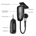 thumbnail image 4 of 2.4G Saxophone Wireless Microphone Receiver Set Noise Reduction Outdoor Professional Stage Performances Intelligent Noise Reduction Pickup Microphone Plug and Play Portable Handheld Mic for Sax Cello, 4 of 8
