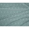 thumbnail image 4 of oneOone Tissu Polyester Lycra Imprimé Géométrique Clé Grecque 1 Yard 56 Pouces de Large, 4 of 4