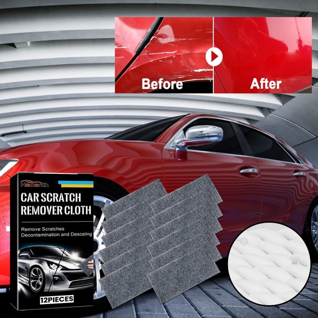 PRETXORVE Car Scratch Cloth Upgraded Car Scratch Repair Water Polishing Cloth Car Scratch Remover Suitable for Various Car Surfaces