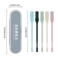 thumbnail image 3 of Heliisoer Nose Hair Cutter 360 Degree Rotation Safe Trim Portable Compact Handheld Nose Hair Cutter Household Goods, 3 of 3