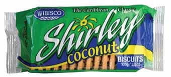 Shirley Coconut Biscuit Cookies, 105g Bag