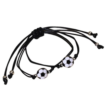 OULII Bracelet de Football Style Sportif 1 Paire Design Rond pour Événements Club Fête d'Anniversaire Hommes Femmes Entraîneurs Équipes