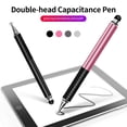thumbnail image 2 of Stylet Universel pour Écran Tactile Stylet à Double Tête Stylet de Capacité Portable Durable Stylet Capacitif pour Téléphone/tablette Rose, 2 of 7