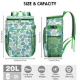 thumbnail image 5 of Summer Floral Pattern Cooler Bag - 20L Soft Cooler with Long-Lasting Insulation, Great for Beach and Camping, 5 of 5