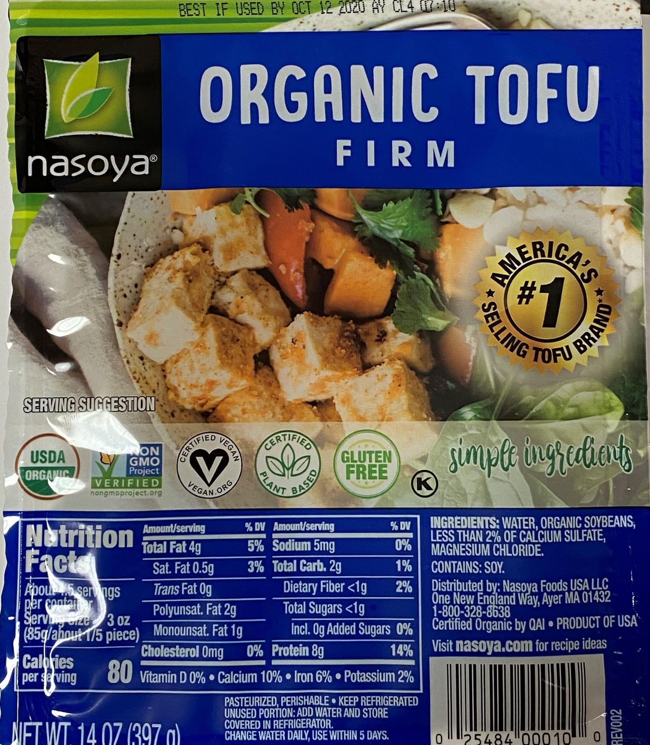 Ferme de tofu biologique Nasoya