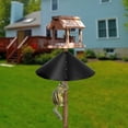 thumbnail image 4 of Squirrel Baffle for Bird Feeder Pole New Upgrade Wrap Around Squirrel Baffle Proof Baffles Durable Premium Plastic Bird Feeder Guard with Hook Red(16 Inch Nonmetal), 4 of 8