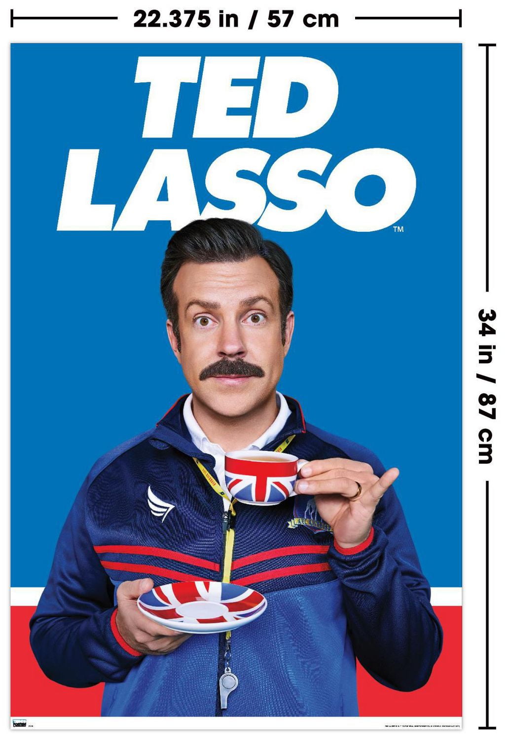 Ted Lasso - Tea Wall Poster, 22.375" x 34"