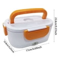 thumbnail image 2 of Contenant Repas Chauffant Portable pour Voyage en Plein Air et Pique-Nique - Contrôle de Température Réglable, Alimentation Rechargeable, Conception Compacte Pliable en Aluminium pour Tous les Âges et les Amateurs de Randonnée, 2 of 4