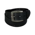thumbnail image 1 of CTM® Ceinture à Bride en Cuir Vieilli avec Perforations (Hommes), 1 of 3