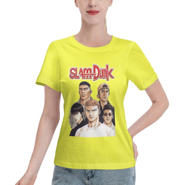 Women's Basic Short Sleeve T-Shirt Slam Dunk