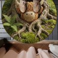 thumbnail image 4 of ERK Tapis Optique Animal 1 Pcs Tapis Moderne Ludique pour Salon Chambre, 4 of 5