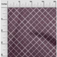 thumbnail image 1 of oneOone Georgette Viscose Fabric Check & Geometric Print Fabric By The Yard 42 Inch Wide, 1 of 4