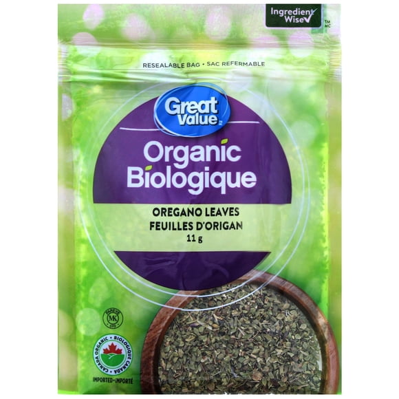 Great Value Organic Oregano Leaves