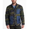 thumbnail image 1 of Junk Food Men’s Moroni Sherpa Jacket, Green/Blue, X-Large, 1 of 2