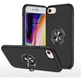 thumbnail image 1 of [PST] iPhone 7 / 8 / SE (2nd Gen.) Ring Case, Hybrid Magnetic Kickstand Case Cover with Invisible Ring Stand, 1 of 5