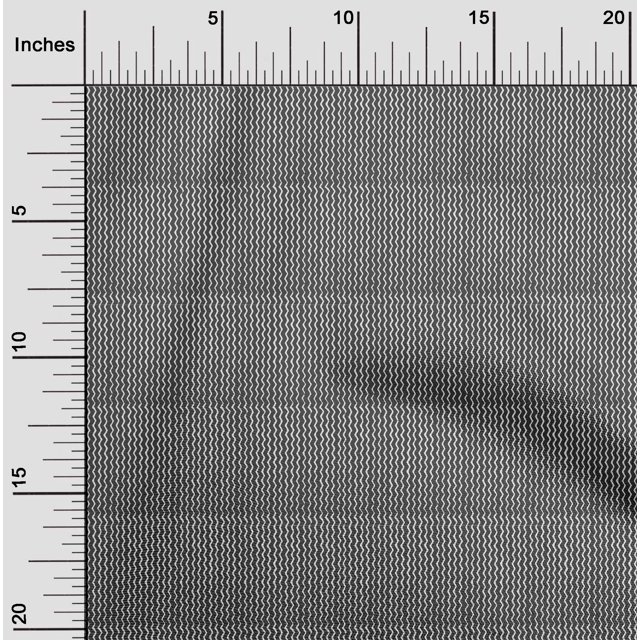 oneOone Organic Cotton Poplin Twill Fabric Chevron Block Print Fabric BTY 42 Inches Wide
