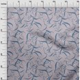 thumbnail image 3 of oneOone Polyester Spandex Light Purple Fabric Floral & Craft Projects Decor Fabric Printed By The Yard 56 Inch Wide, 3 of 4